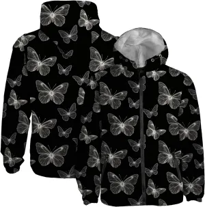 Rain Jacket Men Women, White Color, Water Resistant Running Hiking Running Jacket Windbreaker with Hood