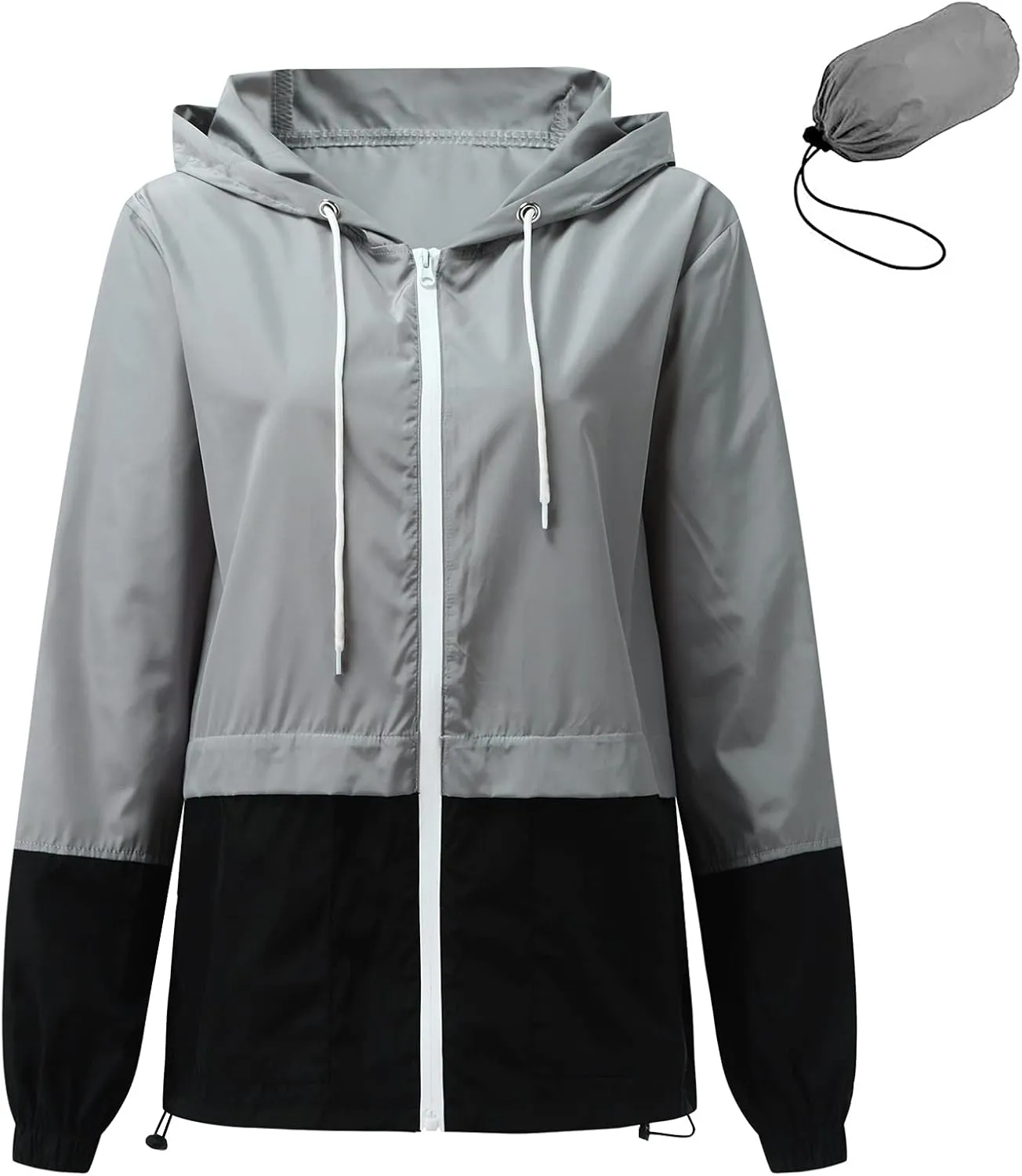 Rain Jackets for Women Waterproof Rain Coats Active Raincoat Lightweight Windbreaker Jacket with Hood