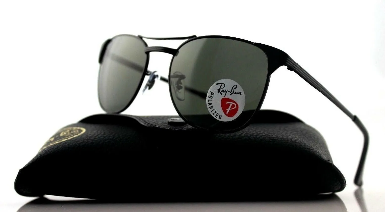 Ray-Ban Signet Polarized Unisex Sunglasses RB 3429 002/58