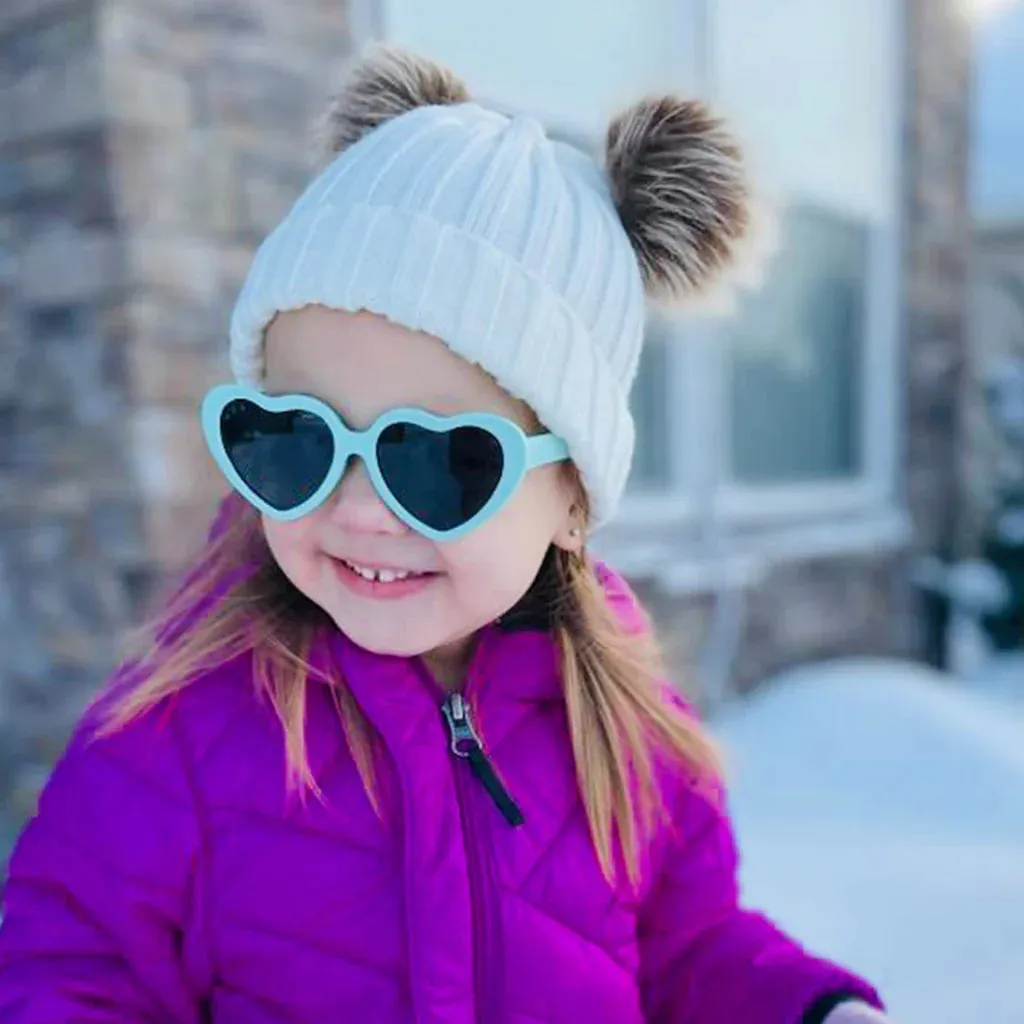 Red Heart Shaped Sunglasses | Baby/Toddler/Junior