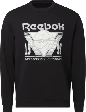 Reebok Men's Basketball Crewneck Sweatshirt