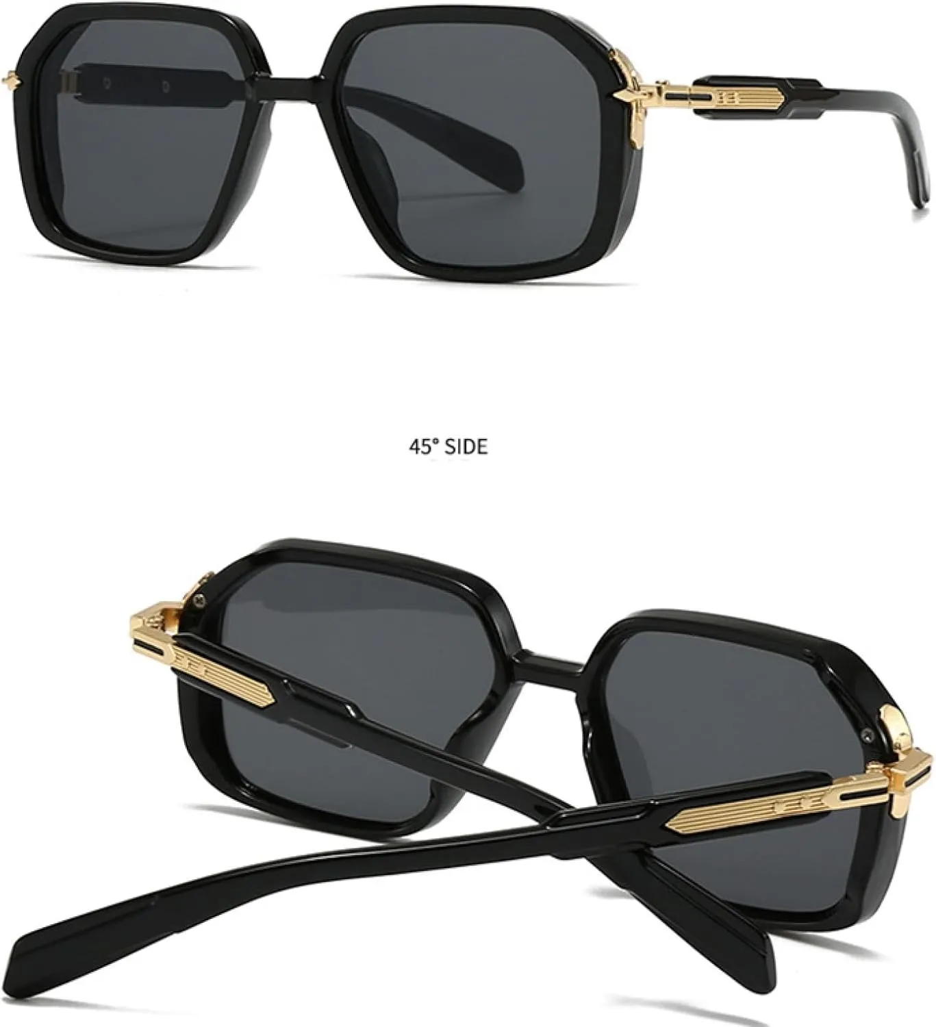 Retro Men Sunglasses Shades Uv400 Fashion Women Gradient Sun Glasses