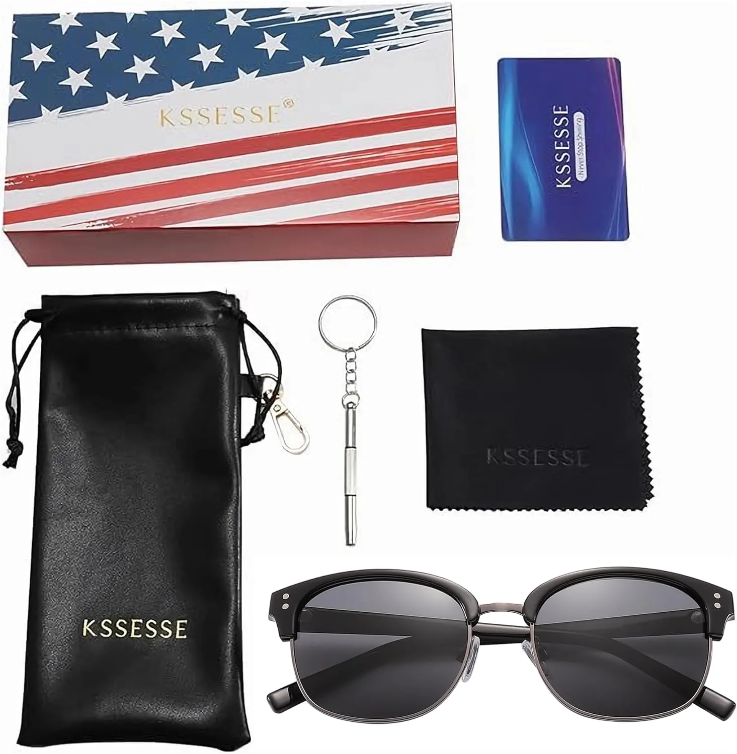 Retro Polarized Sunglasses for Women Men UV Protection Womens Mens Stylish Shades