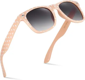 Retro Rewind Polka Dot Vintage Fashion Sunglasses for Women UV400