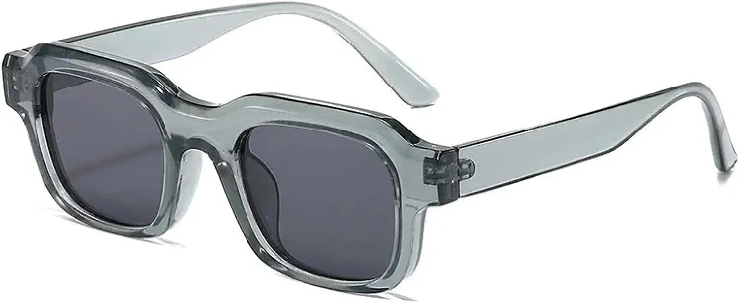 Retro Sunglasses for Women Fashion Jelly Color Tea Uv400 Men