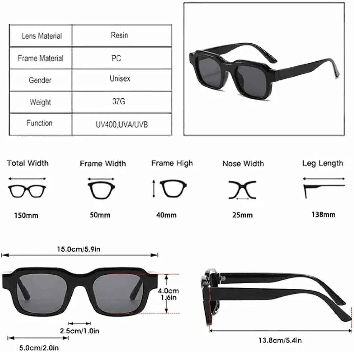 Retro Sunglasses for Women Fashion Jelly Color Tea Uv400 Men
