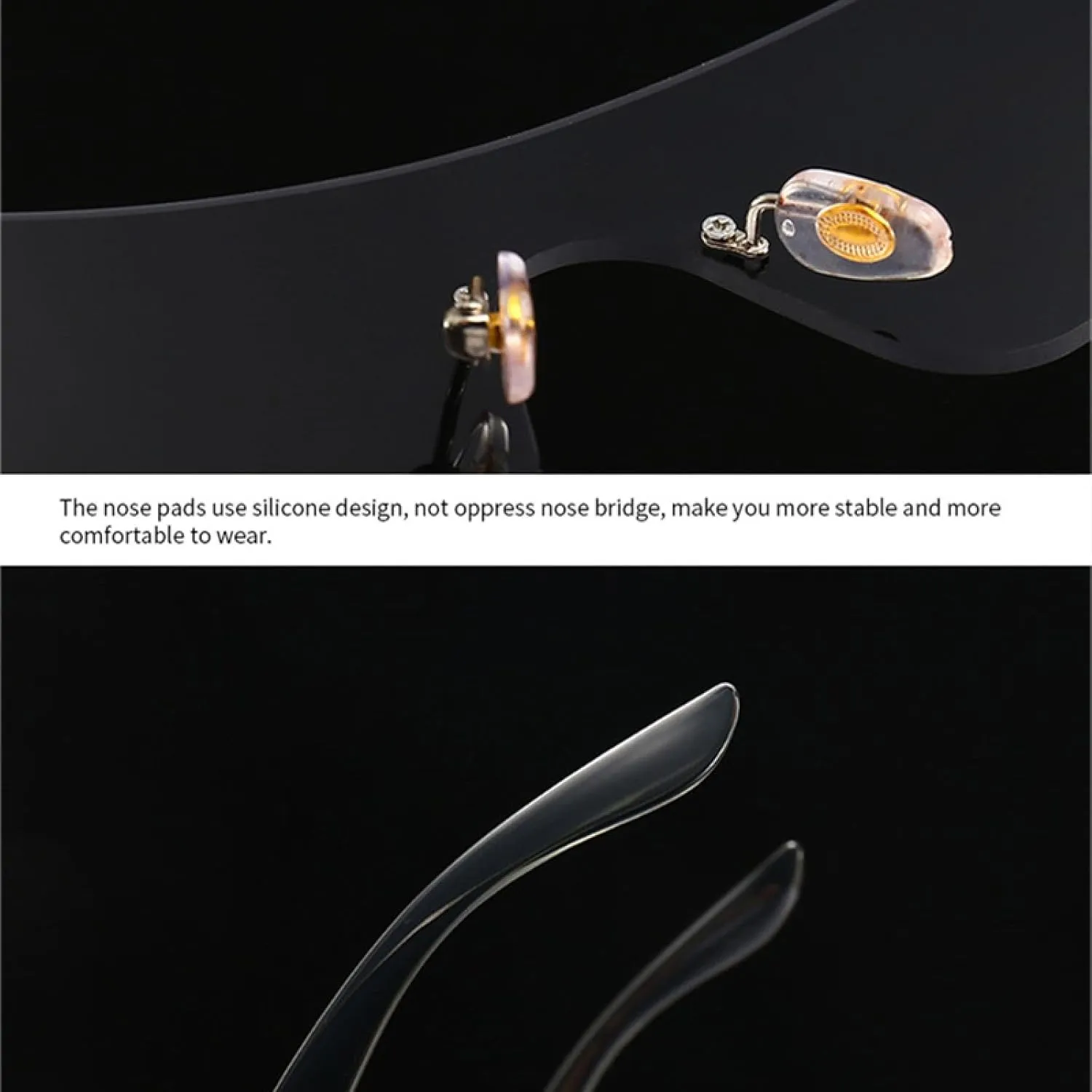 Retro Unique One Piece Men Sunglasses Fashion Colorful Mirror Shades Uv400 Sports Driving Women Punk