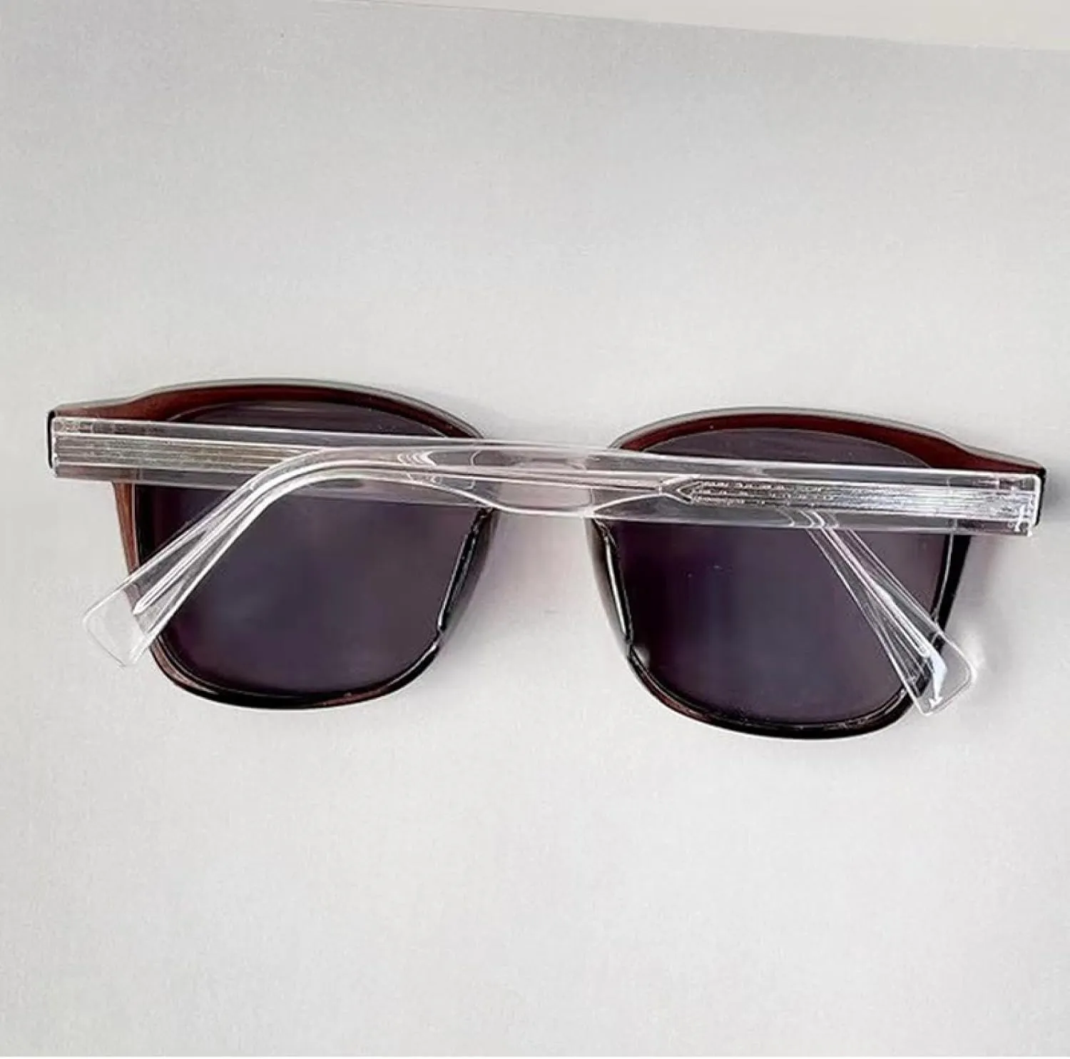 Retro Women Luxury Sunglasses Fashion Rivets Decoration Double Color Men Shades Uv400 Trending Sun Glasses