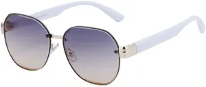 Rimless Round Sunglasses Women Luxury Vintage Irregular Sun Glasses For Men Metal Frame Shades Eyewear UV400