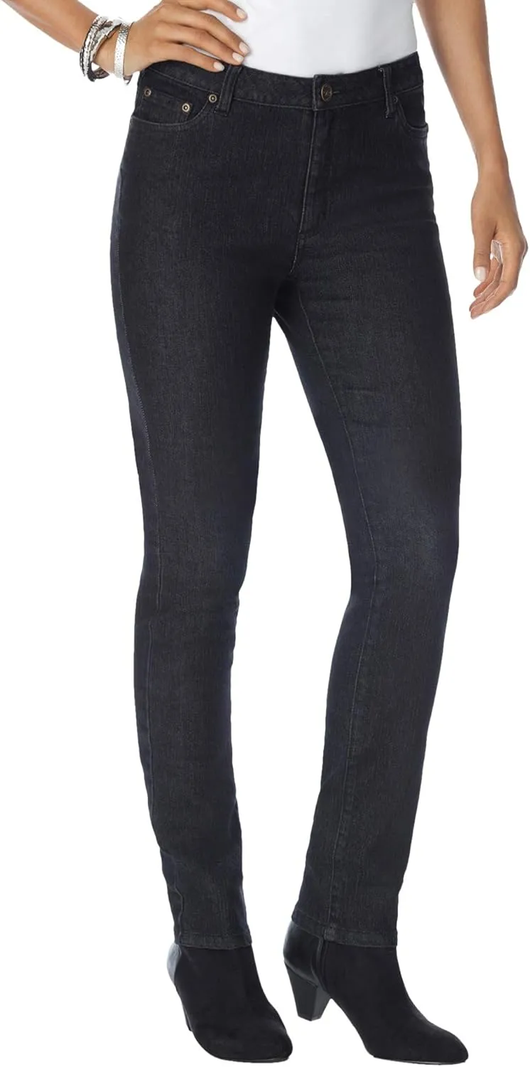 Roaman's Women's Plus Size Invisible Stretch Iconic Slim Jean