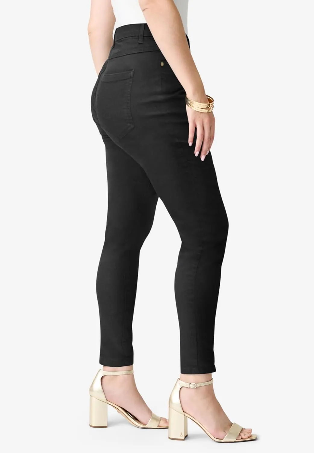 Roaman's Women's Plus Size Invisible Stretch Iconic Slim Jean