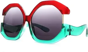 Round Sunglasses Women Fashion Vintage Outdoor Vacation Shades