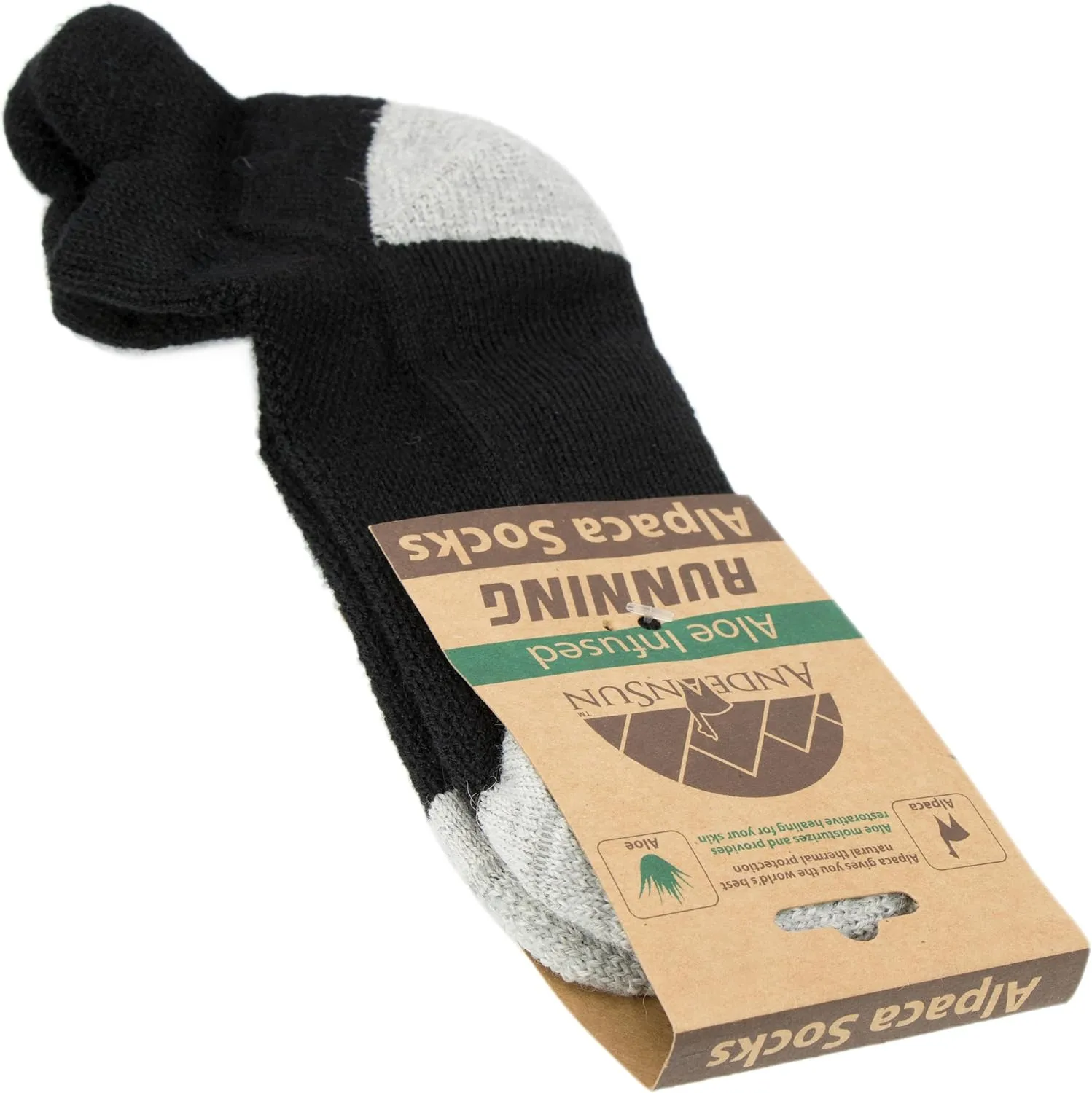 Running Alpaca Socks Aloe Infused