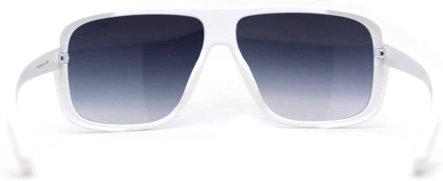SA106 Mens Oversize European Design Racer Plastic Fashion Sunglasses