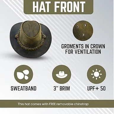 Safari Crazy Hats for Men & Women Outback Hat