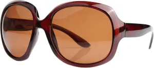 Sakkas Vintage Oversized Frame Fashion Sunglasses