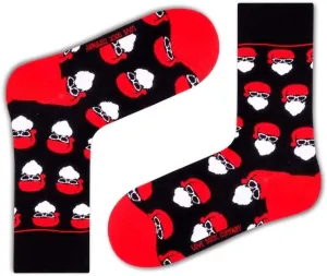 Santa Socks - Women's Organic Cotton Casual Socks for Christmas