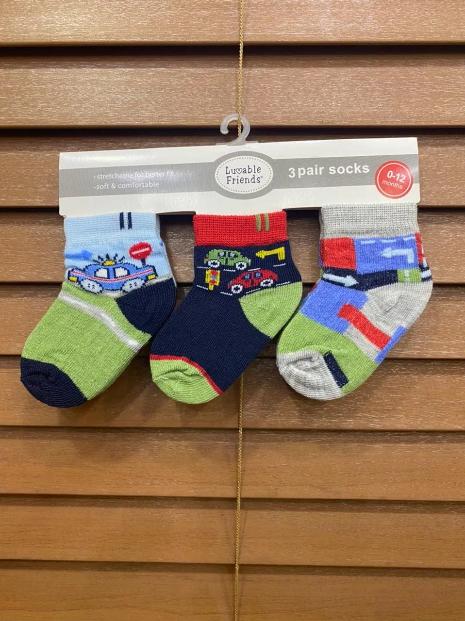 Set Of 3 Born Baby Socks, Newborn Baby Girls Boys Anti-Slip Warm Toddler Socks, Soft Warm Infant Socks
