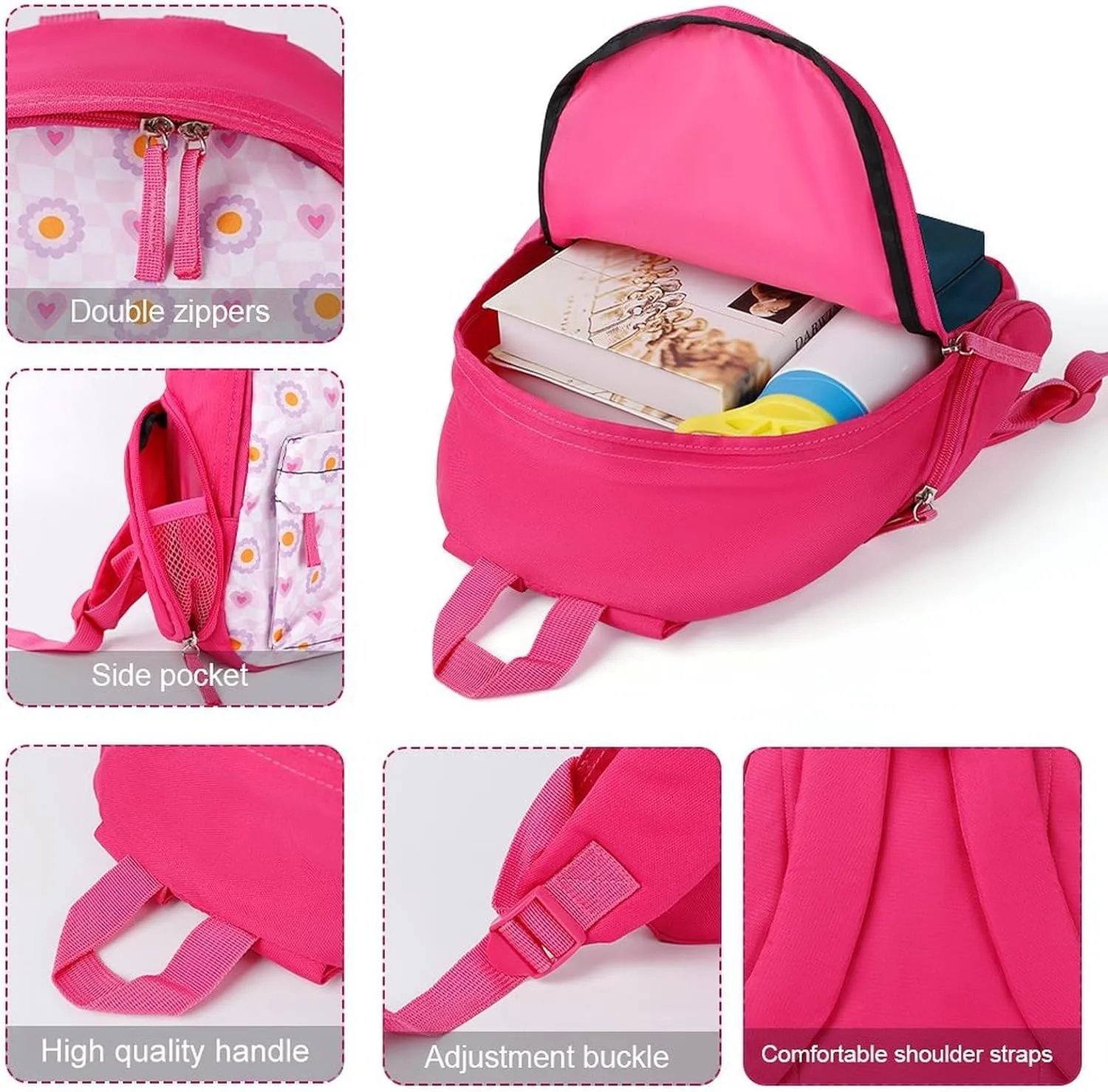 Shark Mouth Travel Backpack Casual Bag Lightweight Hiking Backpacks for Business, Travelling, Hiking