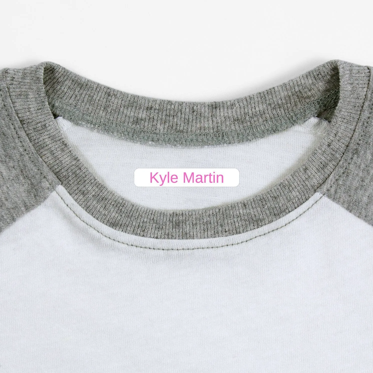 Simple Iron-On Clothing Labels