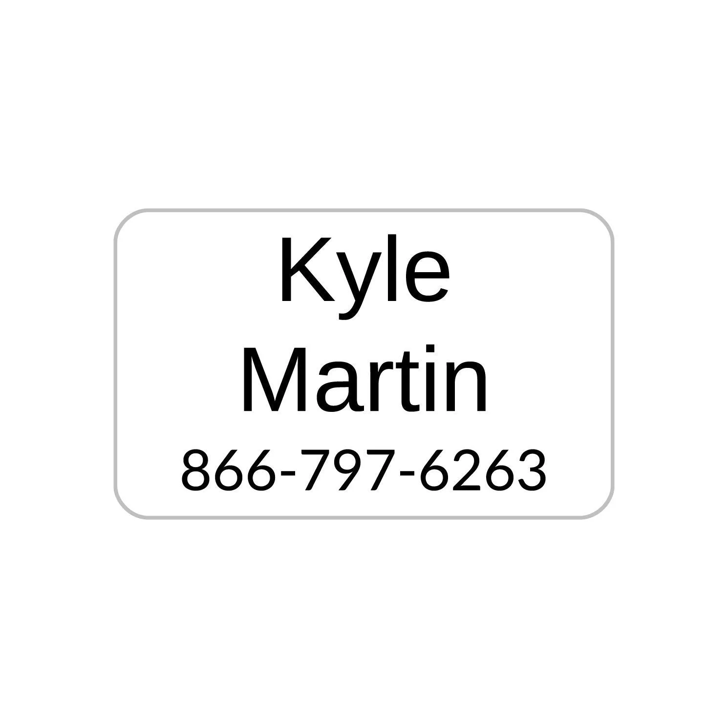 Simple Iron-On Clothing Labels