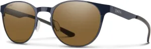 SMITH Eastbank Metal Active Sunglasses-French Navy | Chromapop Polarized Brown