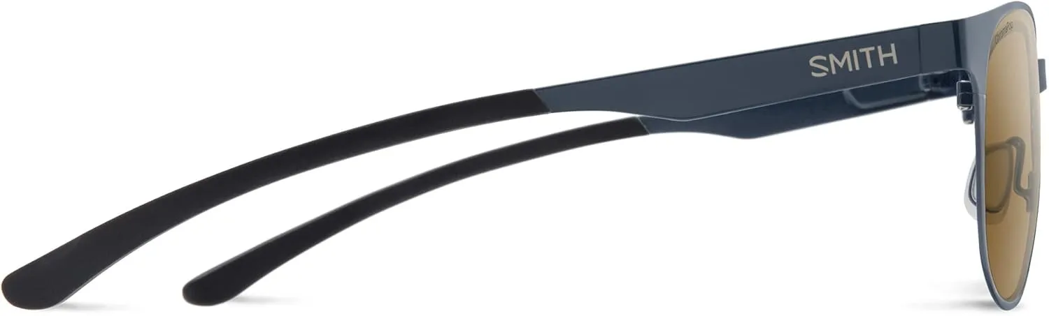 SMITH Eastbank Metal Active Sunglasses-French Navy | Chromapop Polarized Brown