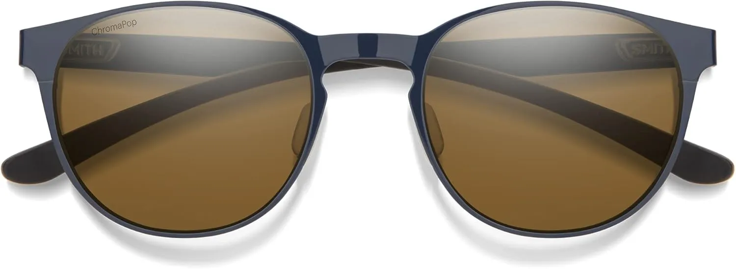 SMITH Eastbank Metal Active Sunglasses-French Navy | Chromapop Polarized Brown
