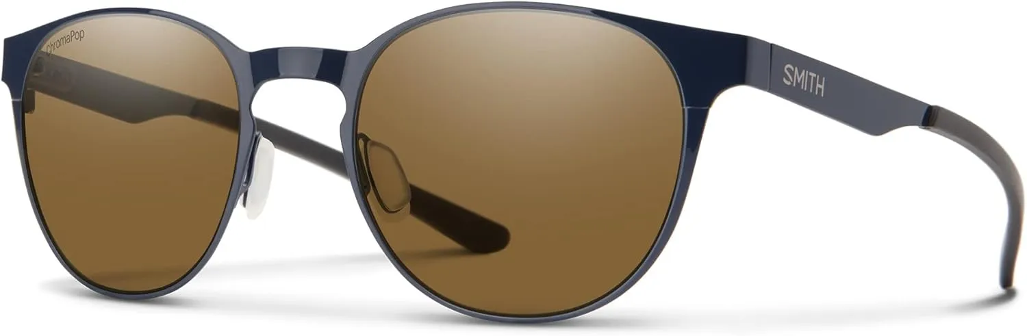 SMITH Eastbank Metal Active Sunglasses-French Navy | Chromapop Polarized Brown