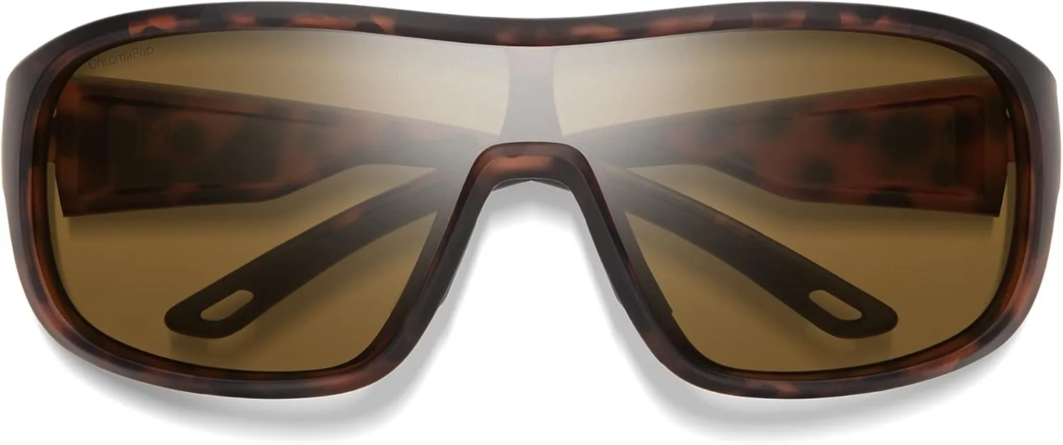 Smith Spinner Perfomance Sunglasses-Tortoise | Chromapop Polarized Green Mirror