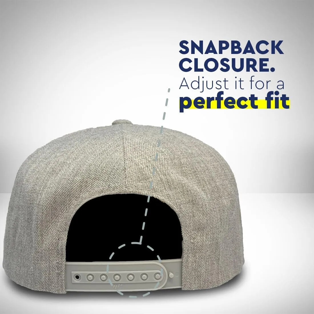 Snapback Hat for Men Flat Brim Hats Baby Daddy Father Dad Papa Pop Embroidered Flat Bill Hat Acrylic