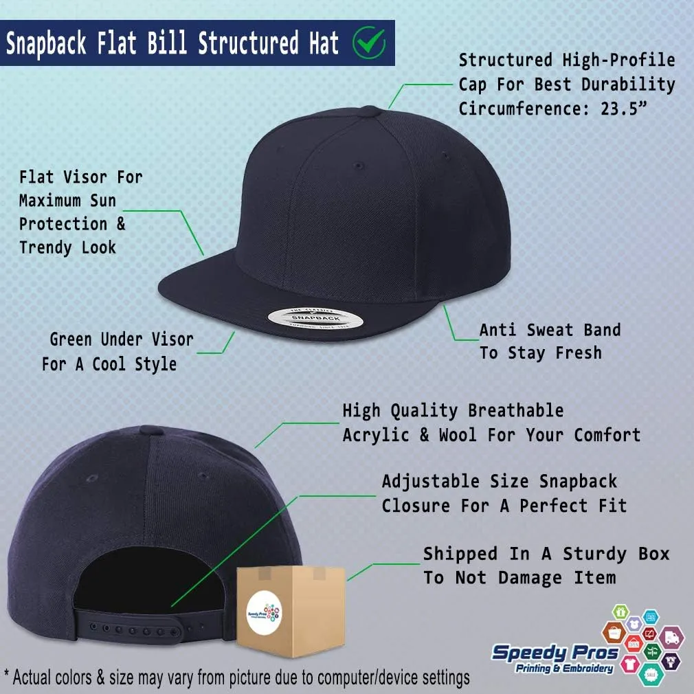 Snapback Hat for Men Flat Brim Hats Cross Black Faith Jesus Christ Christian Embroidered Flat Bill Hat