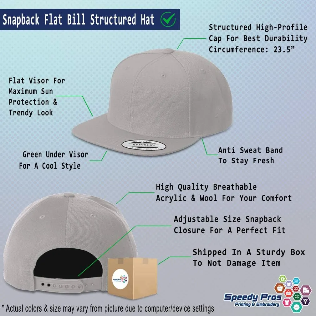 Snapback Hat for Men Flat Brim Hats Jerusalem Cross Crusader God Jesus Christ Embroidered Flat Bill Hat