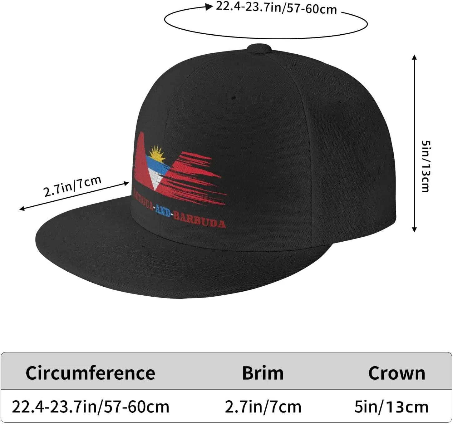 Snapback Hats for Men Women Adjustable Flat Brim Baseball Cap Flat Bill Hip Hop Hat Trucker Hat