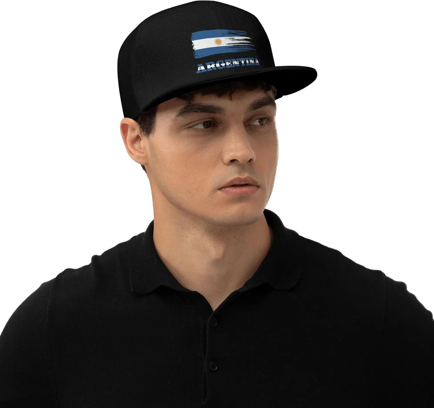 Snapback Hats for Men Women Adjustable Flat Brim Baseball Cap Flat Bill Hip Hop Hat Trucker Hat