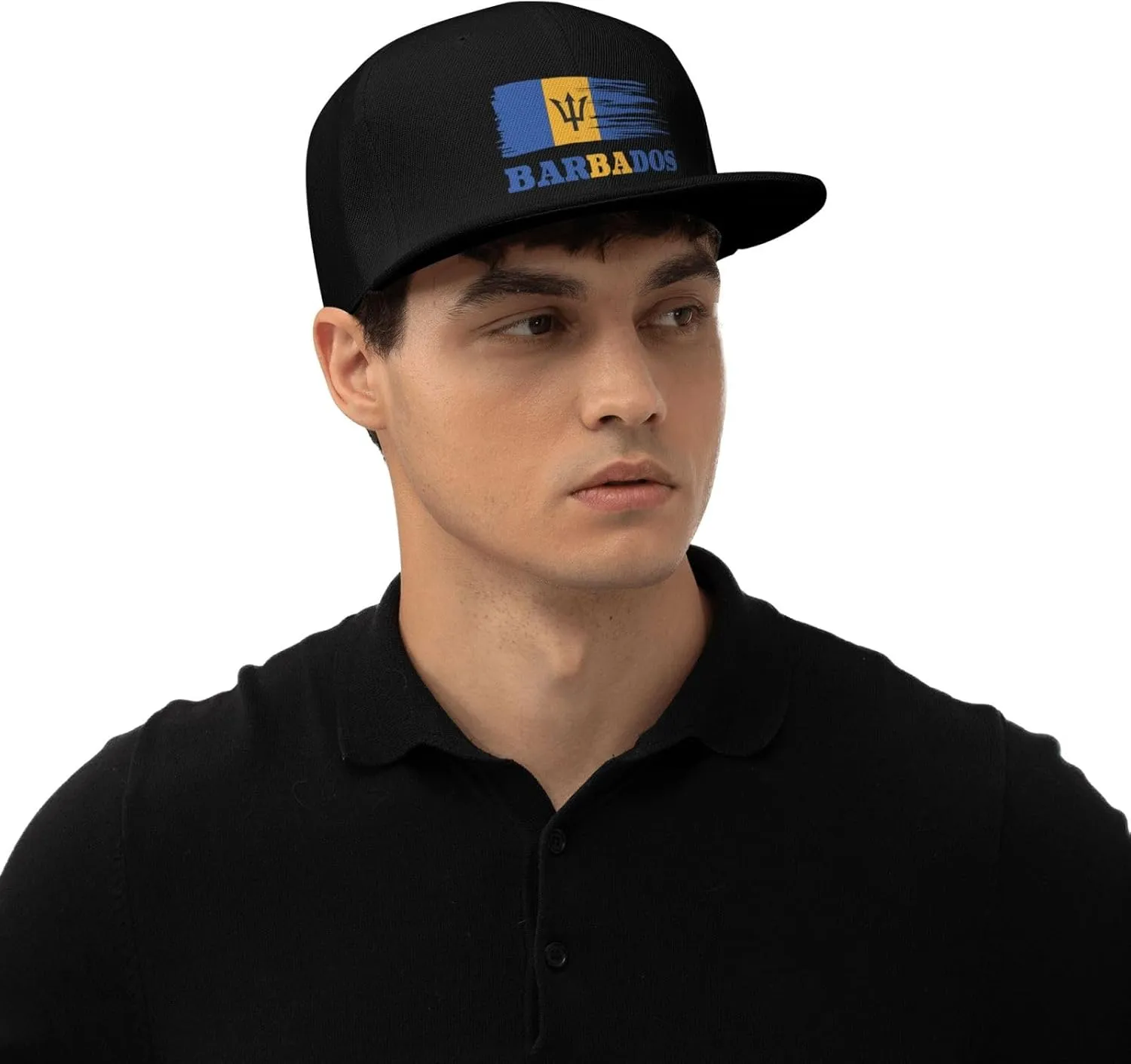 Snapback Hats for Men Women Adjustable Flat Brim Baseball Cap Flat Bill Hip Hop Hat Trucker Hat
