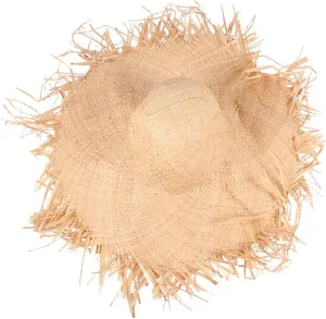 SOIMISS Sun Hat Straw Cap Beach Sun Cap Large Wide Brim for Outdoor Adventures
