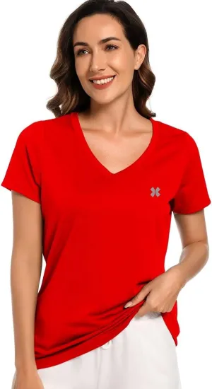 Summer Athletic Running Shirt for Woman Quick Dry UV Protection Breathable Moisture-Wicking Running Tops