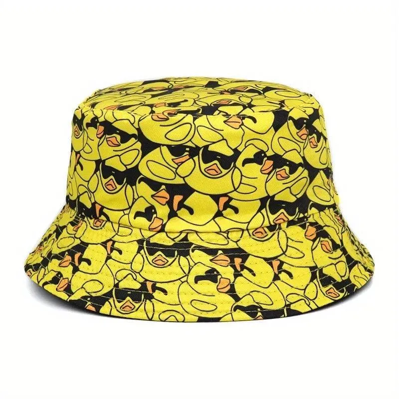 Summer Sun Bucket Hat, Reversible Design, UV Protection, Lightweight Cotton, Unisex Style, Perfect for Beach & Outdoor Activities