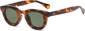 Sunglasses for Female Oval Frame Thick Frame Small Face Personality Retro Multi Color Fashion