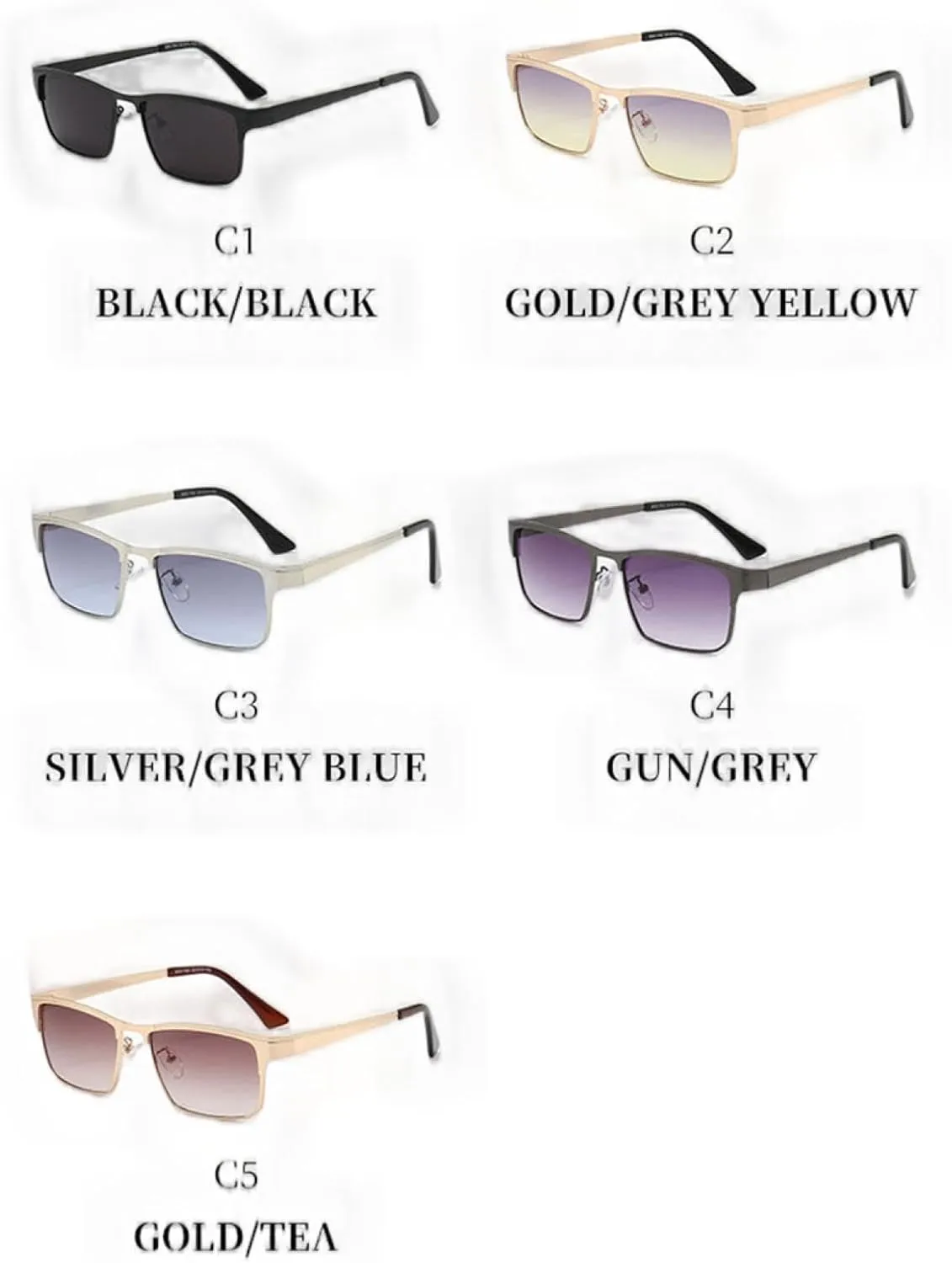 Sunglasses Men Driving Sun Glasses Sunshade Sun Glasses Trend Punk Popular Uv Resistant Women Fashion Shades
