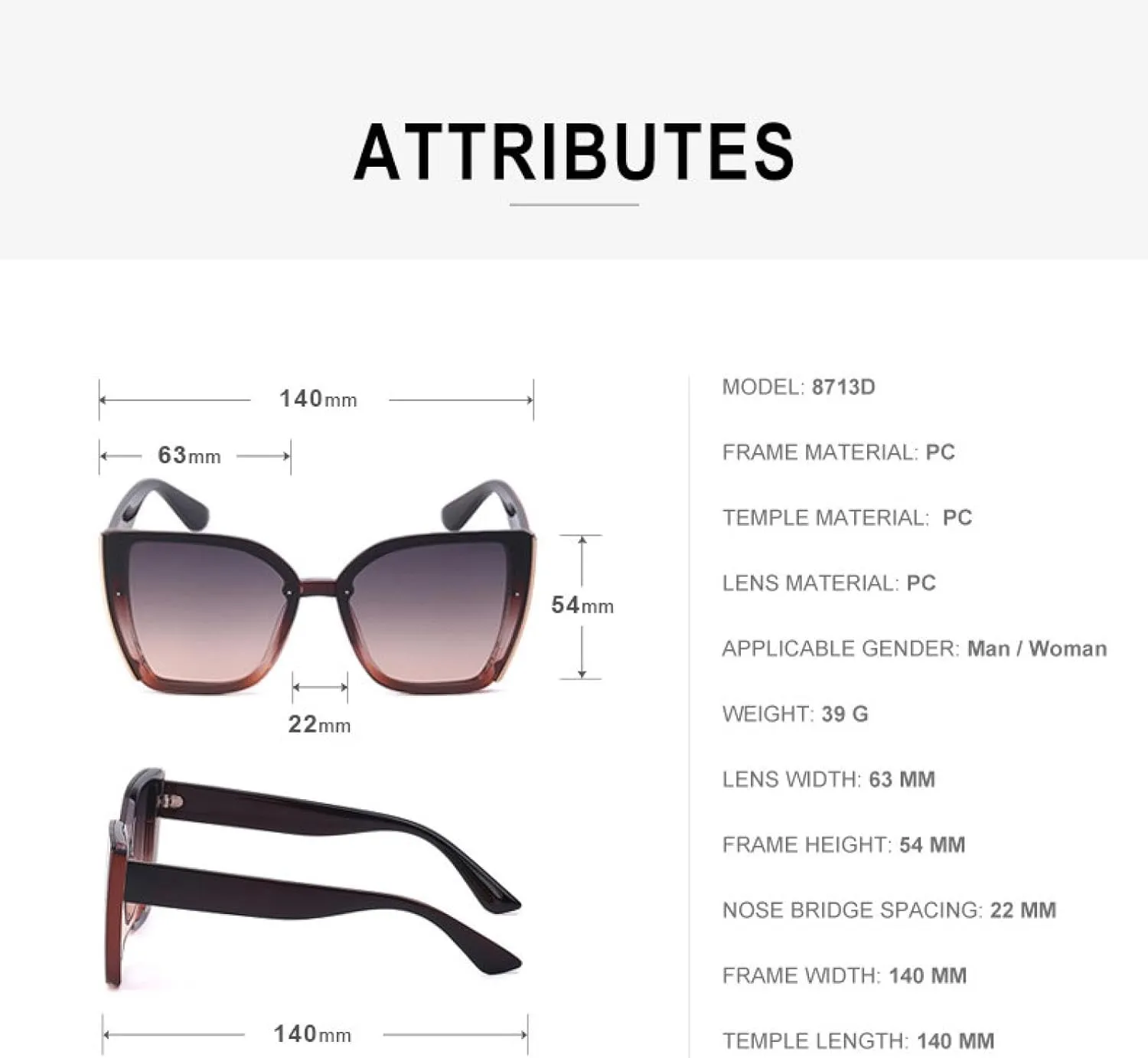 Sunglasses Women Luxury Fashion for Ladies Retro Eyewear