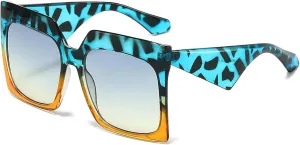Sunglasses Women Men Male Leopard Shades Female Uv400 Retro
