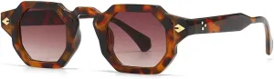Sunglasses Women Retro Gradient Color Protection Sunshade Mirror Men Shades Uv400