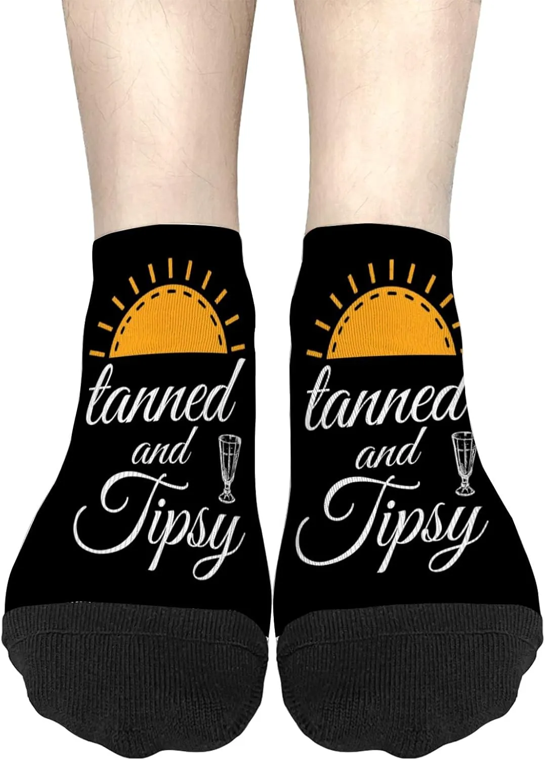 Tanned And Tipsy Ankle Socks Invisible Women Sock