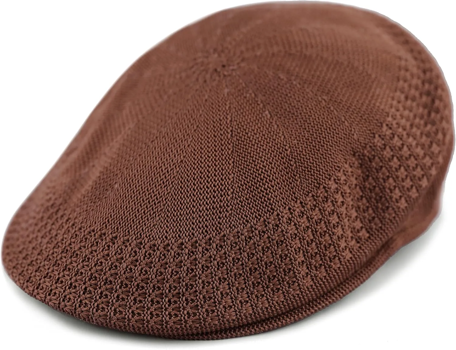 The Hat Depot Light Weight Classic Mesh Newsboy Ivy Gatsby Cabbie Golf Hat Cap