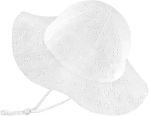 ThunderCloud Baby Sun Hat 50  SPF UV Protective 100% Cotton Kids Hat