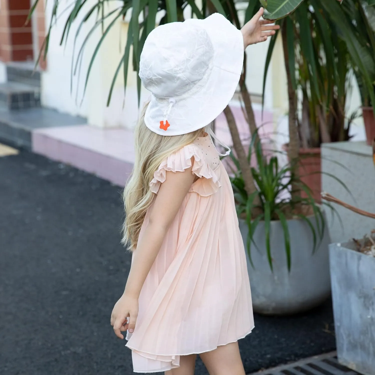 ThunderCloud Baby Sun Hat 50  SPF UV Protective 100% Cotton Kids Hat
