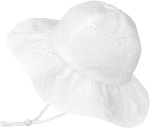 ThunderCloud Baby Sun Hat 50  SPF UV Protective 100% Cotton Kids Hat
