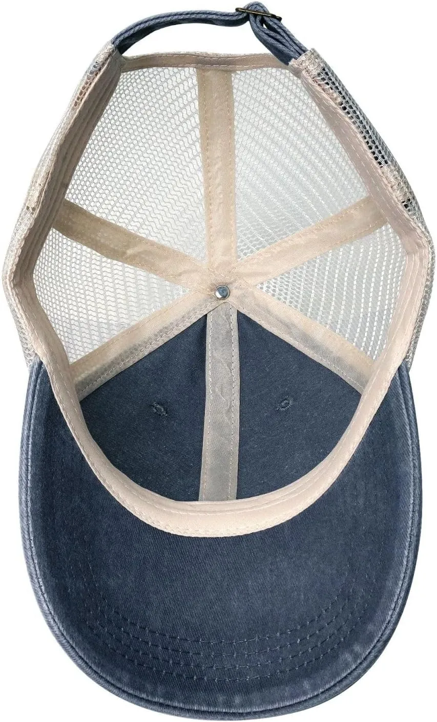 Titties and Beer That's Why I'm Here Cowboy Mesh Baseball Cap Denim Baseball Cap Baseball Cap